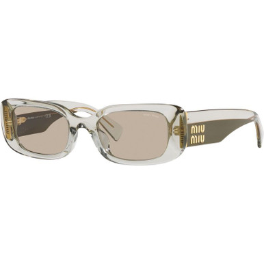 Miu Miu MU08YS, Juta/Light Brown Lenses