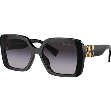 Miu Miu MU10YS - Black/Grey Gradient Lenses