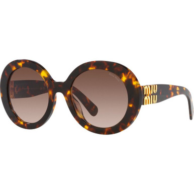 Miu Miu MU11YS - Honey Havana/Brown Gradient Lenses