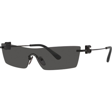 Dolce &amp; Gabbana DG2292, Black/Dark Grey Lenses