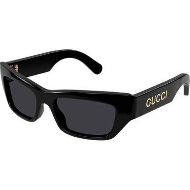 GUCCI GG1296S - Black/Grey Lenses