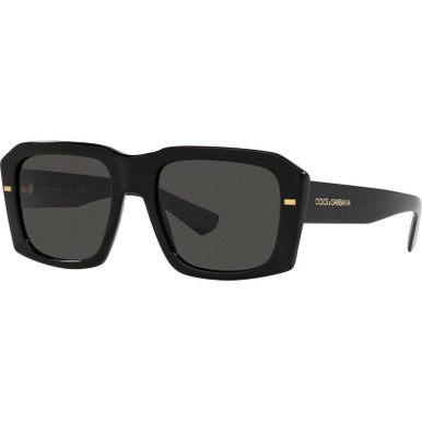 Dolce & Gabbana DG4430 - Black/Dark Grey Lenses