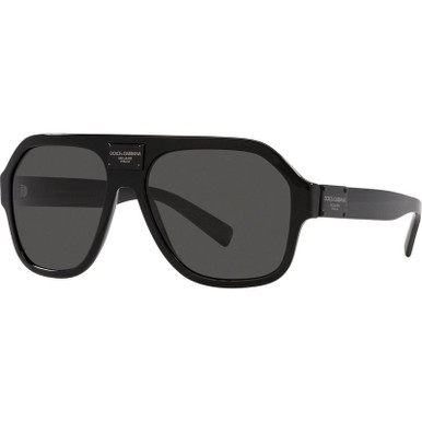 DG4433F - Black/Dark Grey Lenses