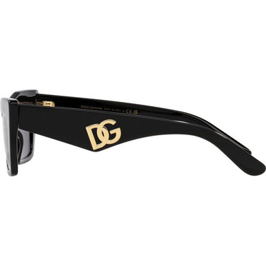 Buy Dolce & Gabbana Dg4435 Black/dark Grey Lenses | Klarna