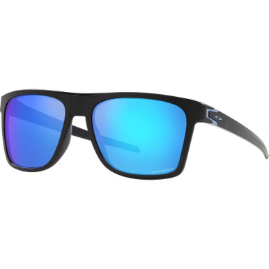 Oakley Leffingwell, Matte Black/Prizm Sapphire Lenses