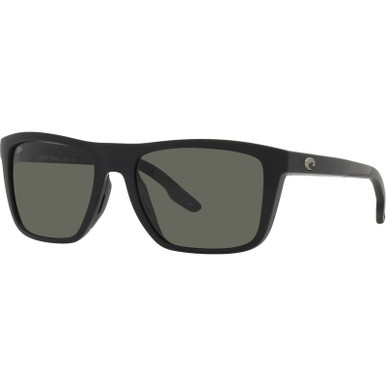 Matte Black/Grey Polarised Glass Lenses