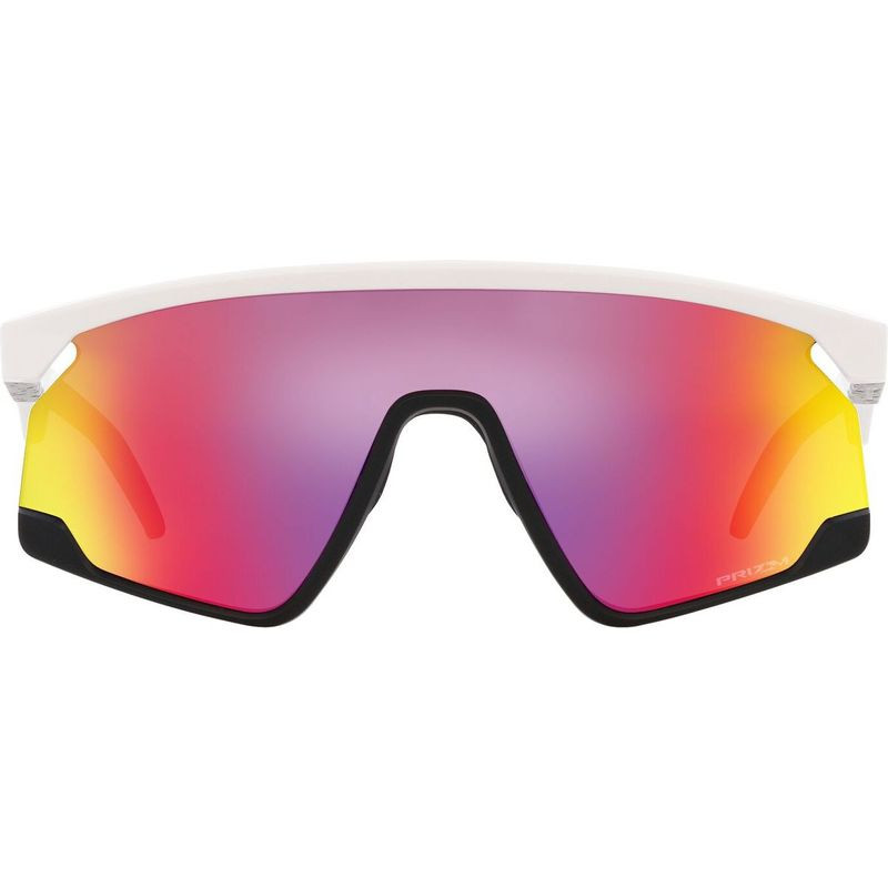 BXTR Metal Prizm Violet Lenses, Matte Clear Frame Sunglasses