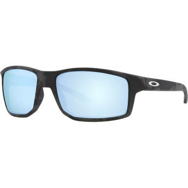 Gibston - Matte Black Camo/Prizm Deep Water Polarised Lenses