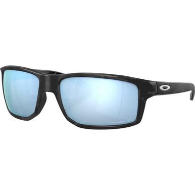 Oakley Gibston - Matte Black Camo/Prizm Deep Water Polarised Lenses