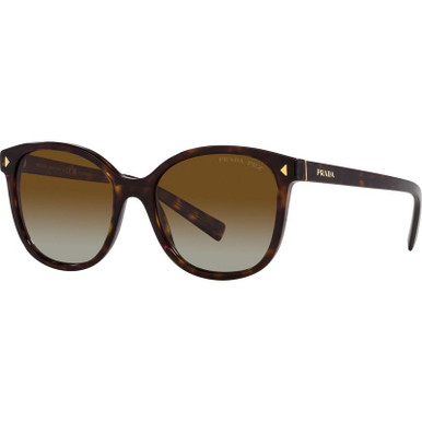 Prada PR22ZS - Tortoise/Brown Gradient Polarised Lenses