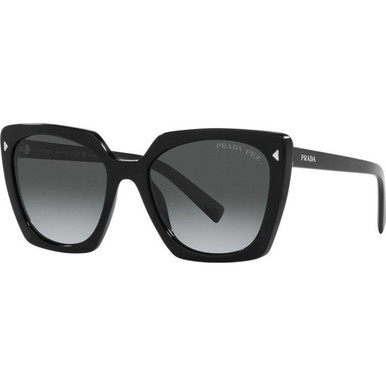 Prada PR23ZS - Black/Grey Gradient Polarised Lenses
