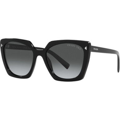 Prada PR23ZSF - Black/Grey Gradient Polarised Lenses