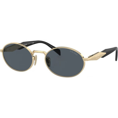 Prada PR65ZS, Pale Gold/Dark Grey Lenses