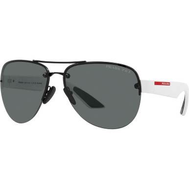 Black/Dark Grey Polarised Lenses