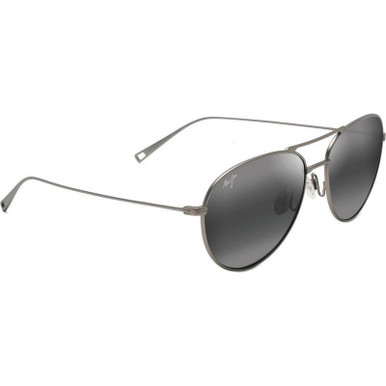 Maui Jim Walaka, Matte Titanium/Neutral Grey Polarised Lenses