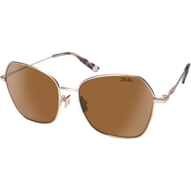 Zeal Optics Durango Matte Tortoise/Rose | Polarised | Zip