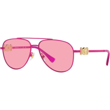 Versace Kids VK2002 - Matte Fuchsia/Pink Lenses