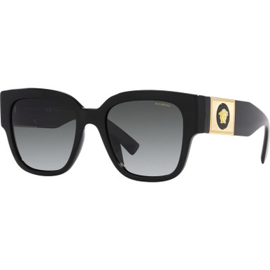 Versace VE4437U - Black/Grey Gradient Polarised Lenses