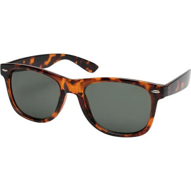 JS Eyewear 8000, Tortoiseshell/Green Lenses