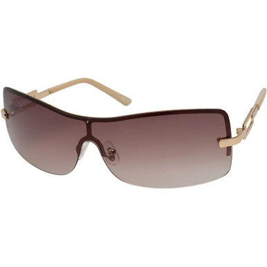 JS Eyewear 2946 - Gold/Brown Gradient Lenses