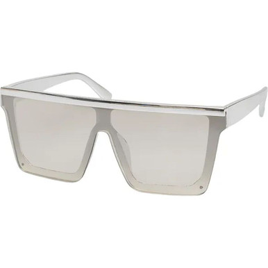 JS Eyewear 7665 - Silver/Silver Lenses