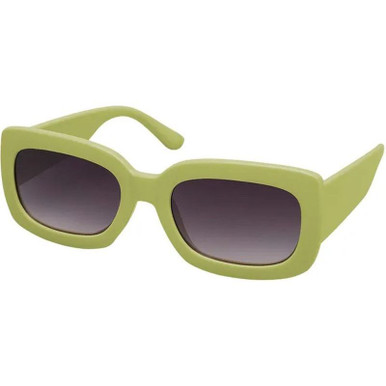 JS Eyewear 7756 - Avocado Green/Smoke Gradient Lenses