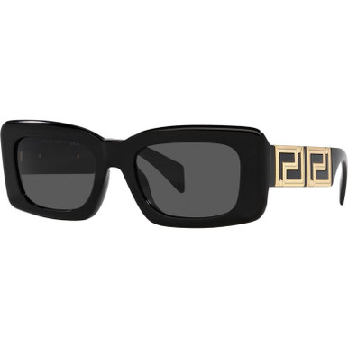 Versace VE4444U, Black/Dark Grey Lenses