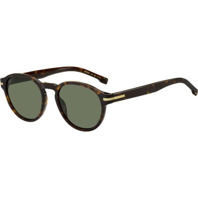 Boss 1506/S, Havana/Green Lenses