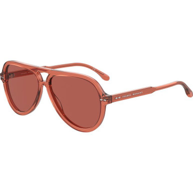 Isabel Marant Naya IM 0006/S, Coral/Pink Lenses