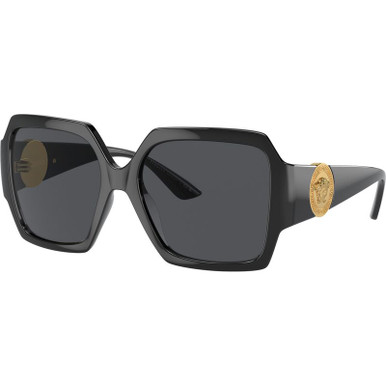 Versace VE4453, Black/Dark Grey Lenses