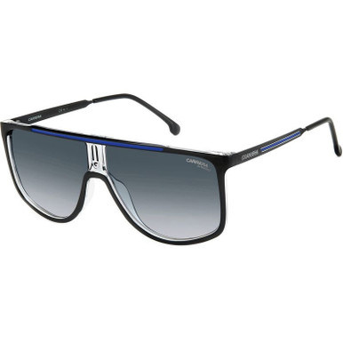 1056/S - Black and Blue/Dark Blue Gradient Lenses