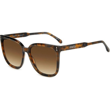 Isabel Marant IM 0123/S, Havana/Brown Gradient Lenses