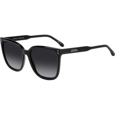 Isabel Marant IM 0123/S - Black/Dark Grey Gradient Lenses