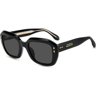 Isabel Marant IM 0108/G/S, Black/Grey Lenses