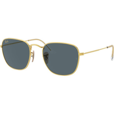 Ray-Ban Frank RB3857 - Legend Gold/Blue Glass Lenses 54 Eye Size