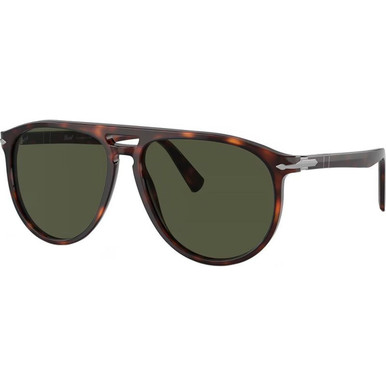 Persol PO3311S - Havana/Green Glass Lenses
