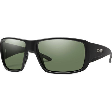 Smith Guide's Choice XL, Matte Black/Chromapop Grey Green Polarised Lenses