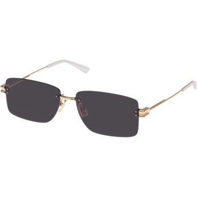 Bottega Veneta BV1126S - Gold/Grey Lenses