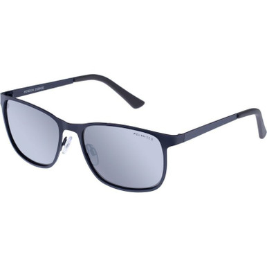 Cancer Council Hendon, Navy/Silver Mirror Polarised Lenses