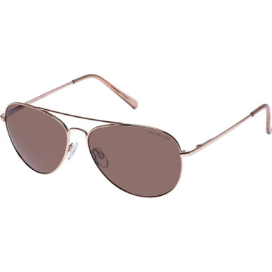 Cancer Council Acacia Small - Rose Gold/Brown Polarised Lenses