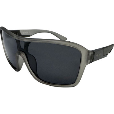 Matte Crystal Smoke/Smoke Polarised Lenses