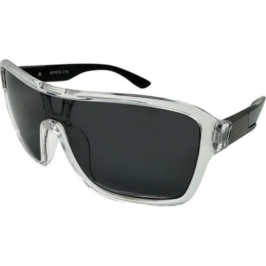 Mangrove Jacks Byron, Crystal Clear/Smoke Polarised Lenses