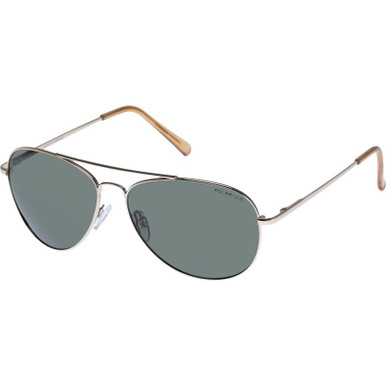 Acacia Small - Gold/Green Polarised Lenses