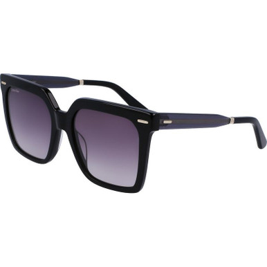 Calvin Klein CK22534S, Black/Grey Gradient Lenses