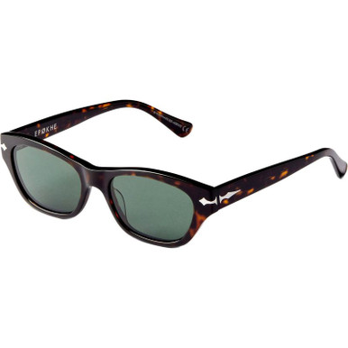 Polished Tortoise/Green Polarised Lenses