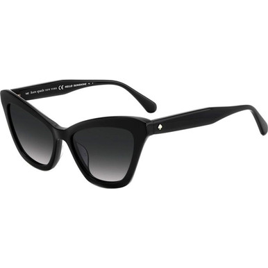 Kate Spade Amelie - Black/Dark Grey Gradient Lenses