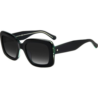 Kate Spade Bellamy, Black/Dark Grey Gradient Lenses