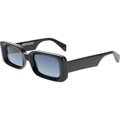 Barbarella - Black/Dark Blue Gradient Lenses