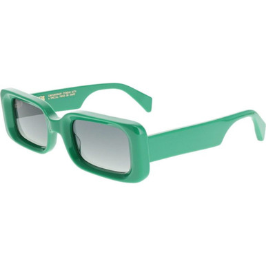 Kaleos Barbarella - Green/Green Gradient Lenses
