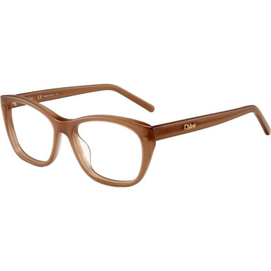 Chloe CE2671 Glasses (O) - Transparent Brown/Clear Lenses